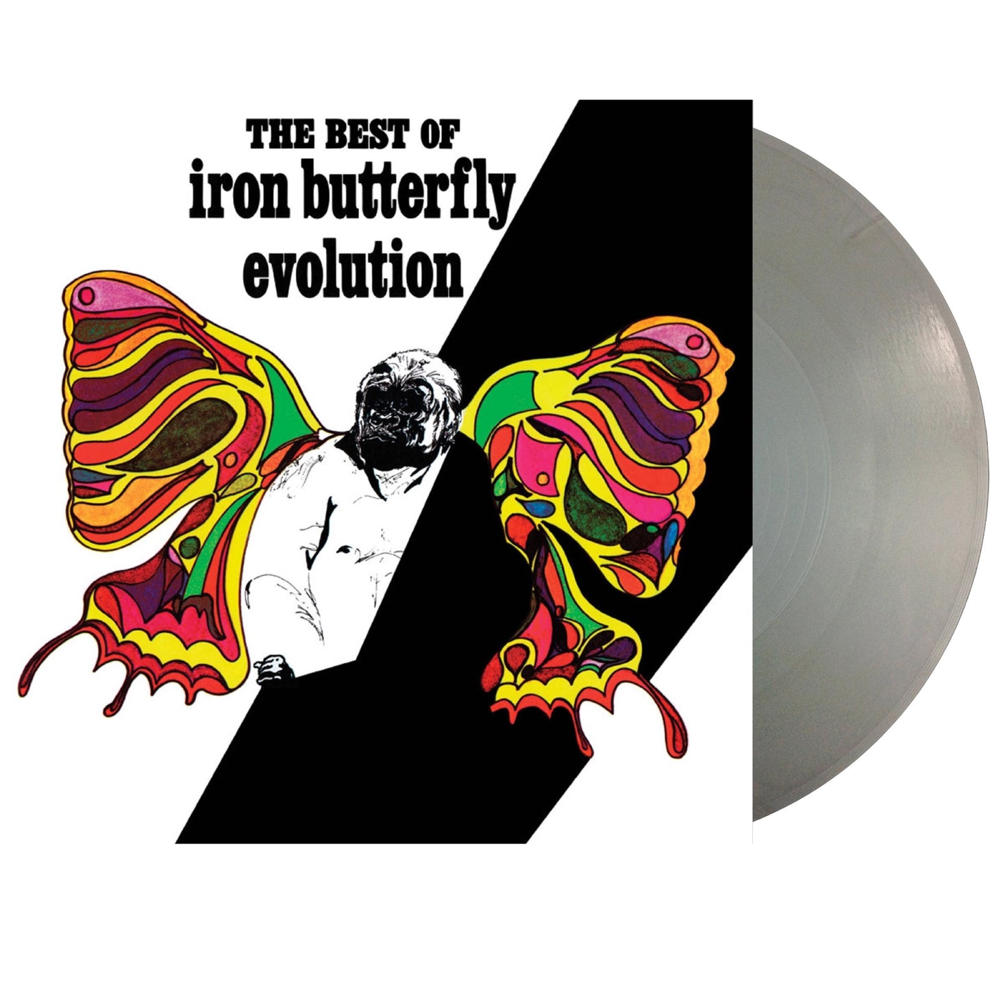 Iron Butterfly - The Best Of Iron Butterfly - Evolution (Limited Edition, 180 Gram, Silver Vinyl) (LP)
