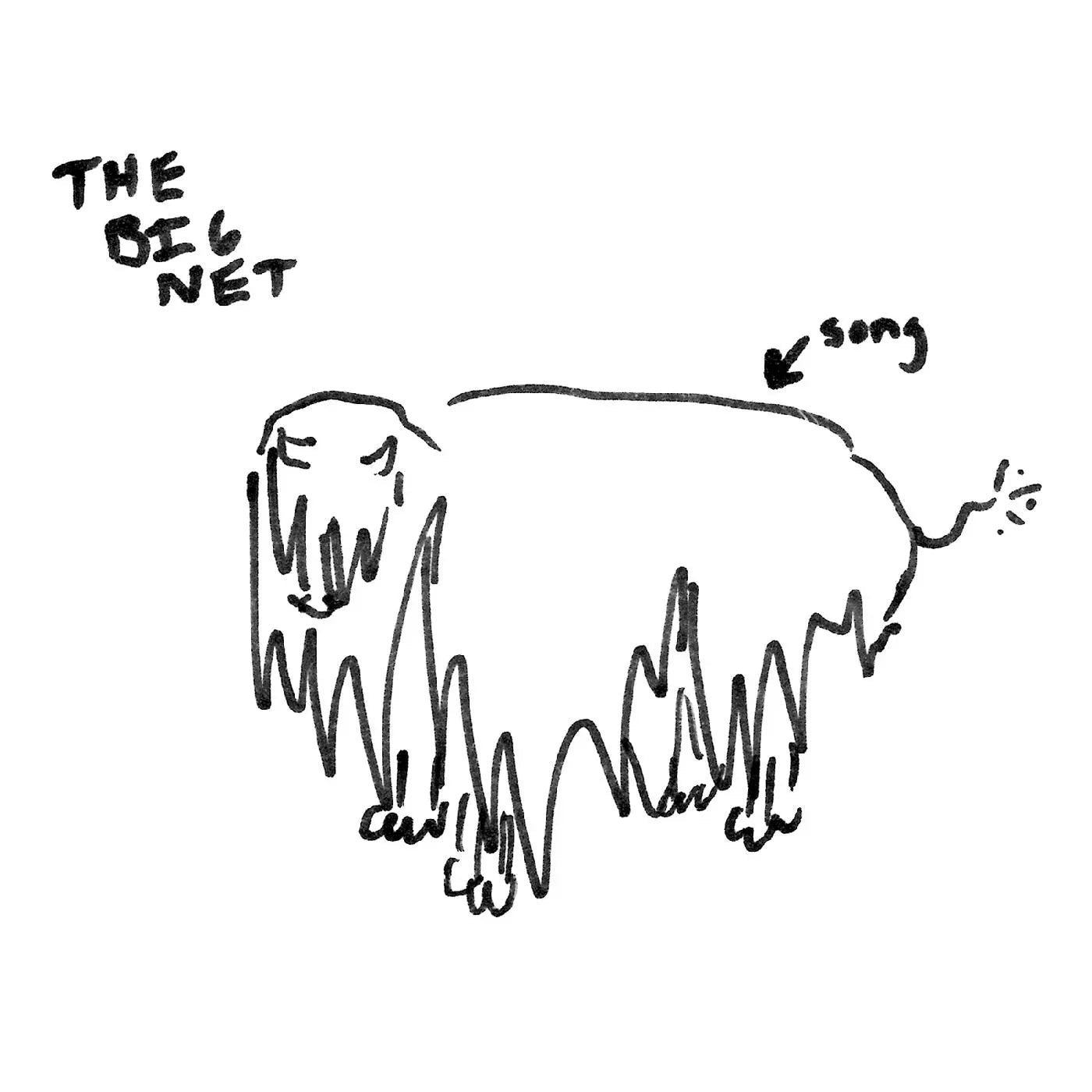The Big Net - Big Moon B/W Rufus (7-Inch Single) - Joco Records