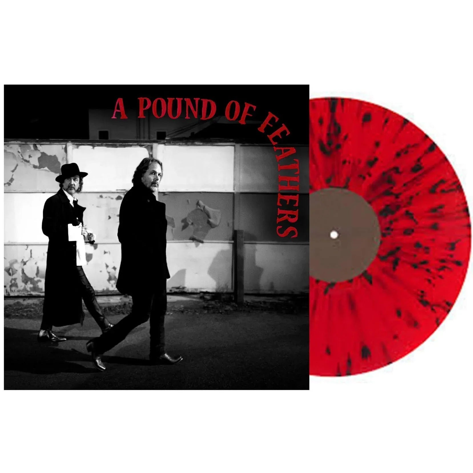 The Black Crowes - A Pound Of Feathers (Indie Exclusive, Red & Black Spatter Vinyl) (LP) - Joco Records