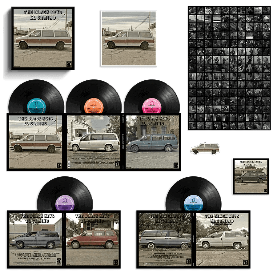 The Black Keys - El Camino (10th Anniversary Super Deluxe Edition) (Limited Edition, Remastered) (5 LP) - Joco Records