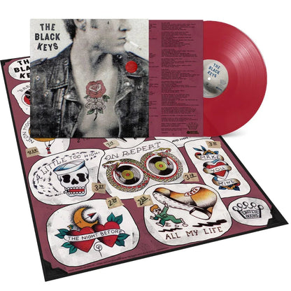 The Black Keys - No Rain, No Flowers (Indie Exclusive) (Ruby Red Vinyl) (Poster) (LP) - Joco Records