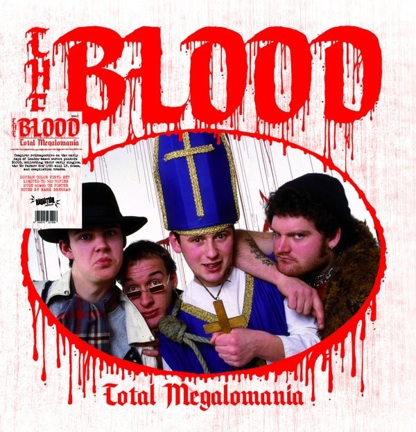 The Blood - Total Megalomania (Blue & White Vinyl) (2 LP) - Joco Records