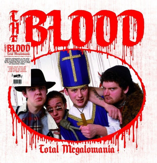 The Blood - Total Megalomania (Blue & White Vinyl) (2 LP) - Joco Records