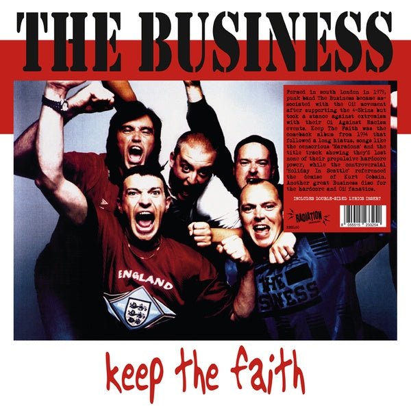 The Business - Keep The Faith (LP) - Joco Records