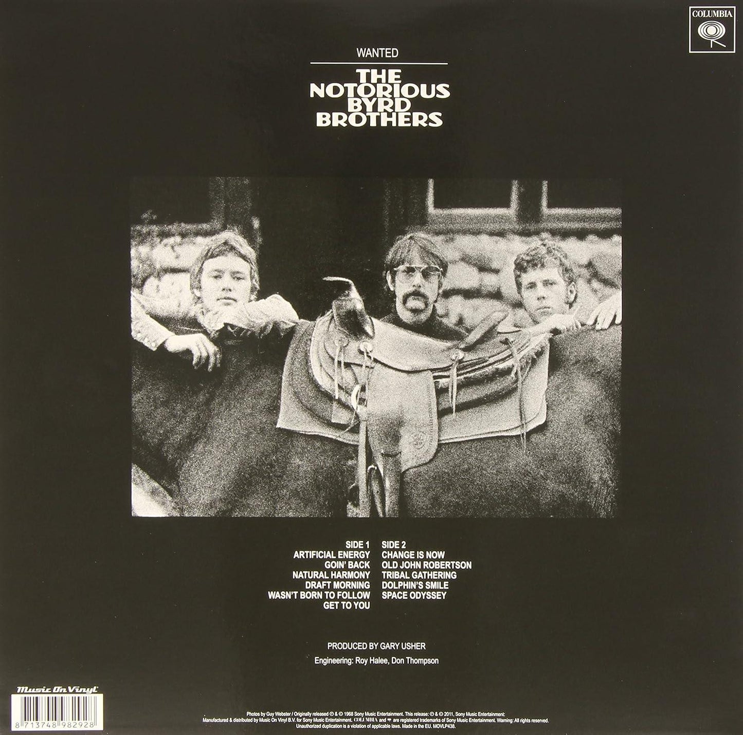 The Byrds - The Notorious Byrd Brothers (Remastered, 180 Gram) (LP) - Joco Records