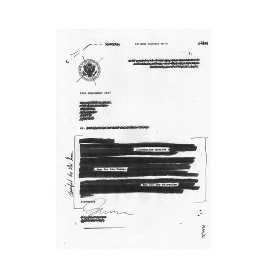 The Clandestine Quartet - One For The Fossa, Two For The Wolverine (LP) - Joco Records