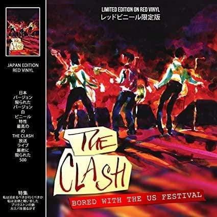 The Clash - Bored With The Us Festival (Limited Edition Import, Red Vinyl) (LP) - Joco Records