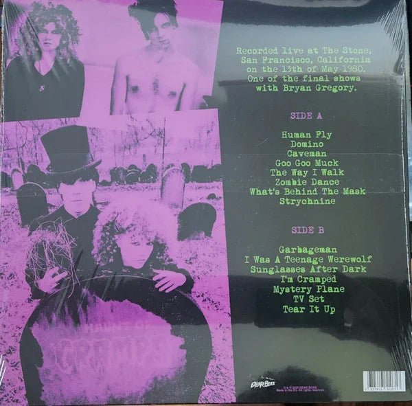 The Cramps - Black Leather (Live) (Broadcast Import) (LP) - Joco Records