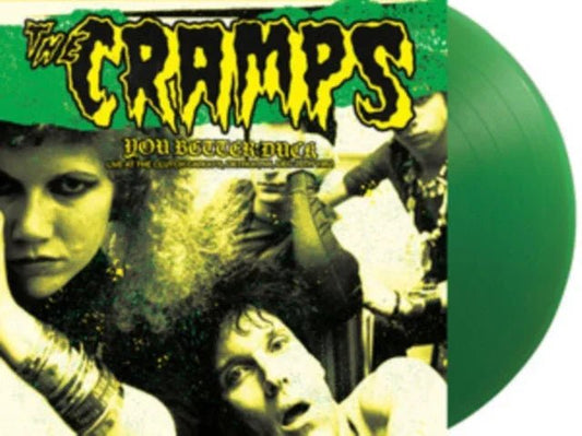 The Cramps - You Better Duck: Detroit 1982 (Limited Broadcast Recording Import, Green Vinyl) (LP) - Joco Records