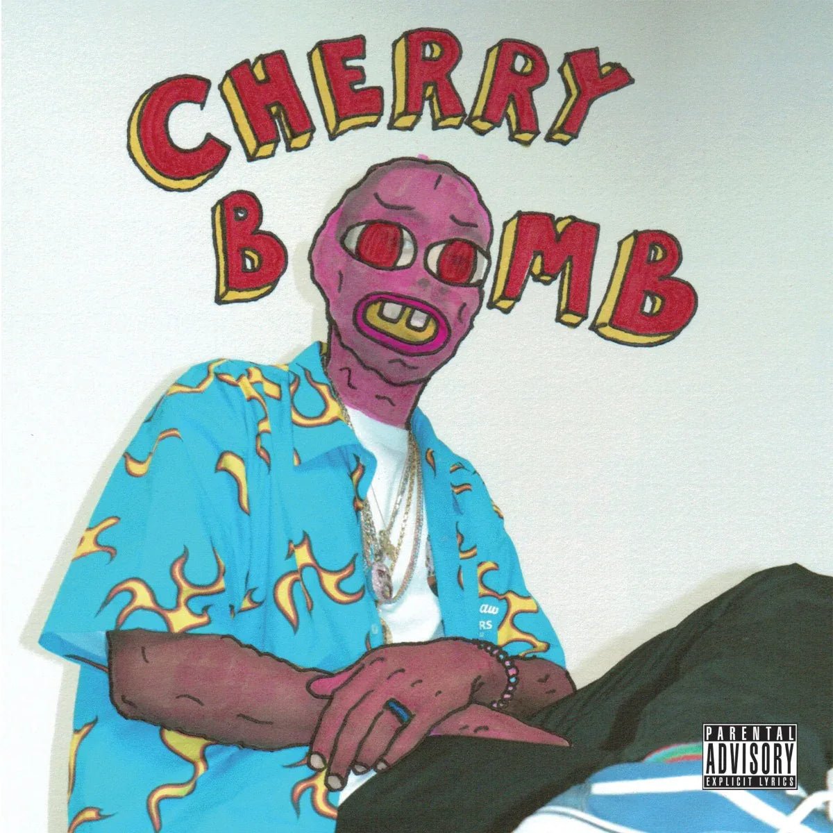 The Creator Tyler - Cherry Bomb (Mask Cover, Translucent Blue Vinyl) (2 LP) - Joco Records