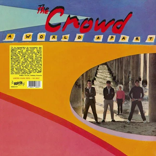 The Crowd - A World Apart (Color Vinyl) (LP) - Joco Records