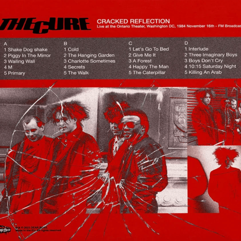 The Cure – Cracked Reflection: Live at The Ontario Theater, 1984 - FM Broadcast (2 LP) - Joco Records