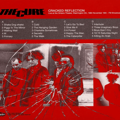 The Cure – Cracked Reflection: Live at The Ontario Theater, 1984 - FM Broadcast (2 LP) - Joco Records
