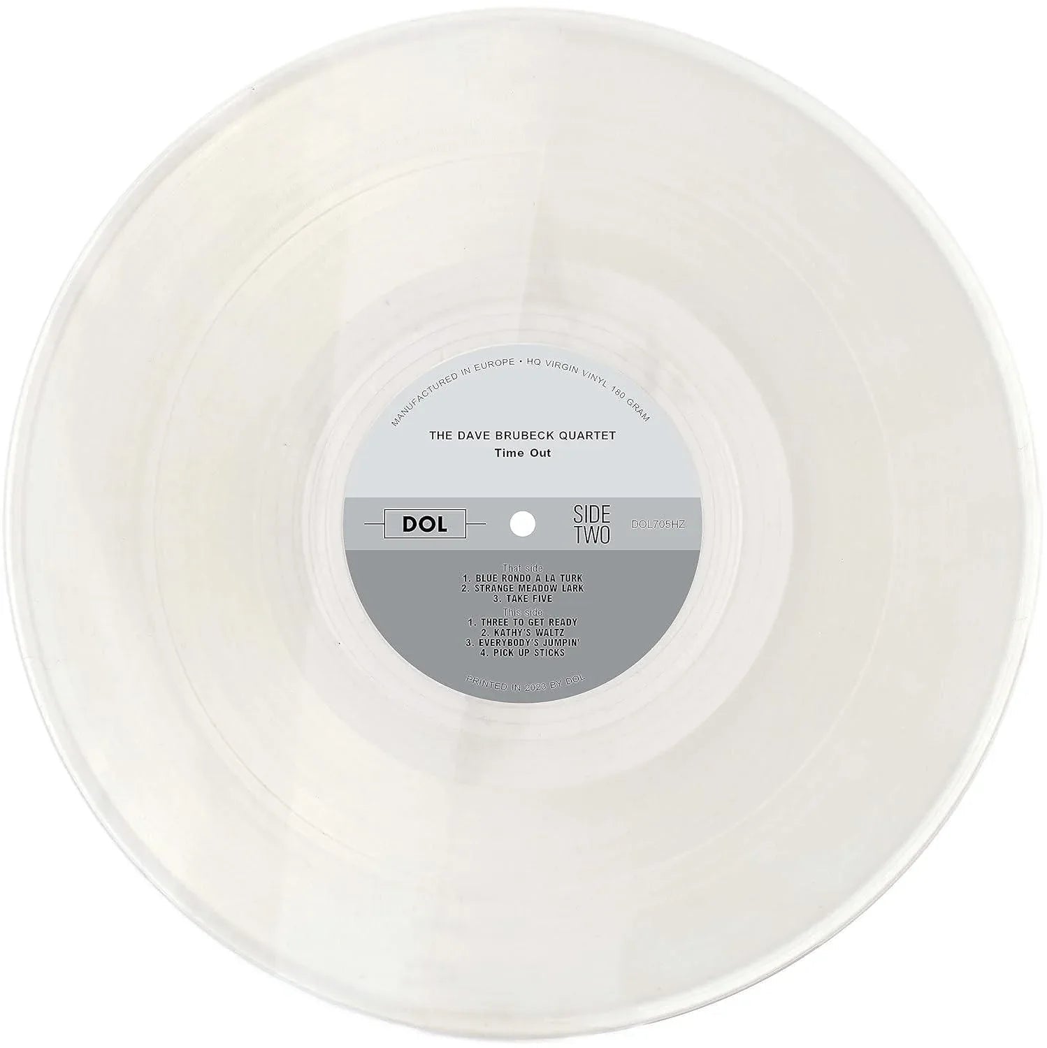 The Dave Brubeck Quartet - Time Out (Limited Edition, 180 Gram, Clear Vinyl) (LP) - Joco Records