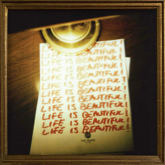 The Dears - Life Is Beautiful! Life Is Beautiful! Life Is Beautiful! (Gold Vinyl) - Joco Records