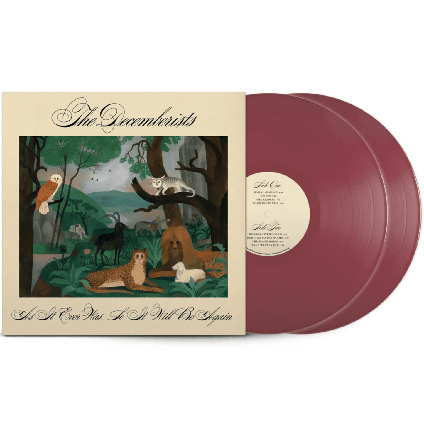 The Decemberists - As It Ever Was, So It Will Be Again (Indie Exclusive, Maroon Vinyl) (2 LP) - Joco Records
