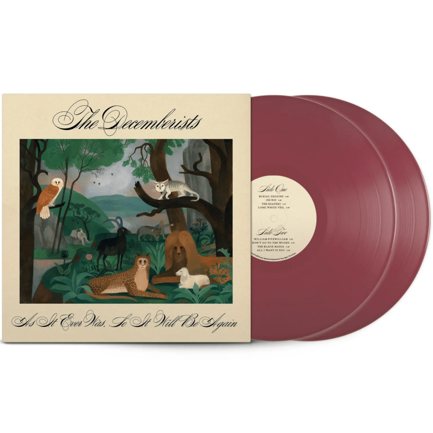 The Decemberists - As It Ever Was, So It Will Be Again (Indie Exclusive, Maroon Vinyl) (2 LP) - Joco Records