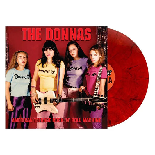 The Donnas - American Teenage Rock 'n' Roll Machine (Color Vinyl, Orange, Black, Calendar) (LP) - Joco Records