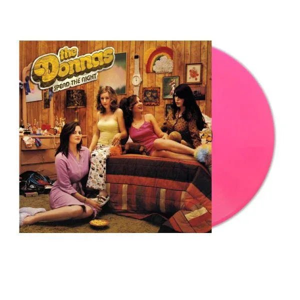 The Donnas - Spend The Night (Hot Pink Vinyl, Includes 2-Page Insert with Lyrics) (LP) - Joco Records