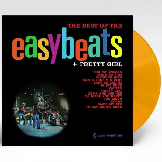 The Easybeats – The Best Of The Easybeats + Pretty Girl (Orange Vinyl) (LP) - Joco Records