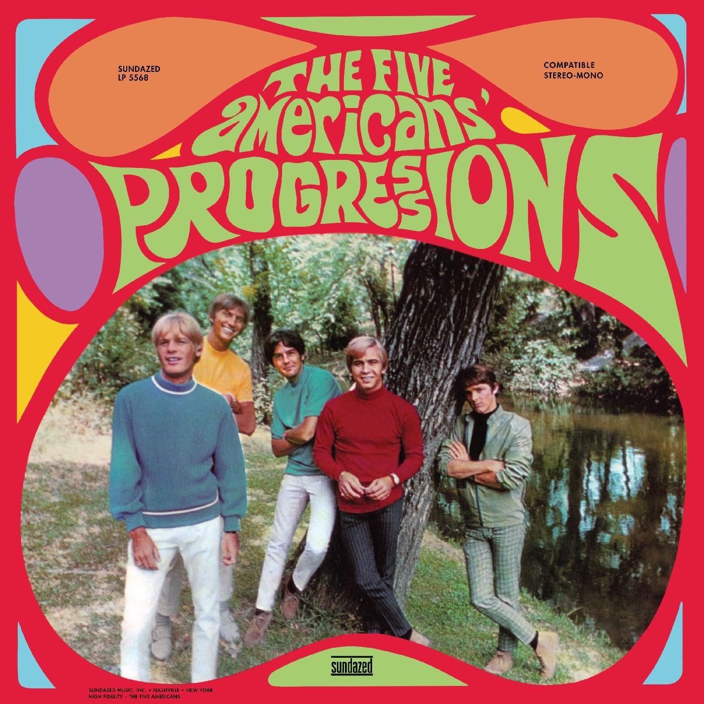 The Five Americans - Progressions (Gold Vinyl) - Joco Records