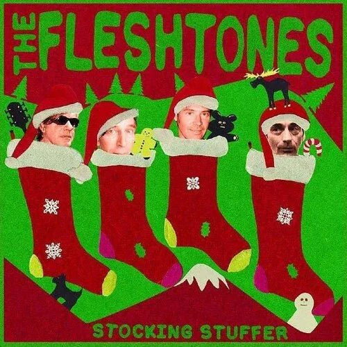 The Fleshtones - Stocking Stuffer (15th Anniversary Edition, RSD Exclusive, Green Vinyl) (RSD 11.24.23) (LP) - Joco Records