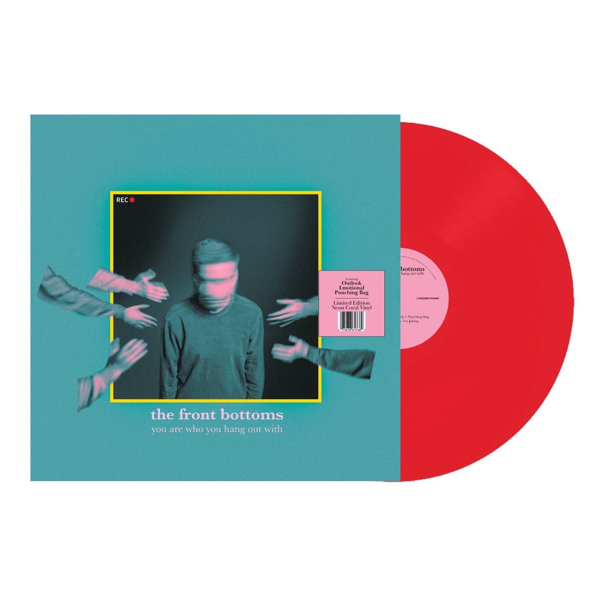 The Front Bottoms - You Are Who You Hang Out With (Indie Exclusive, Neon Coral) (LP) - Joco Records