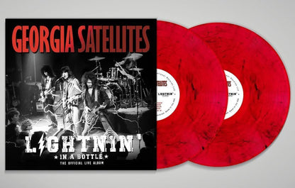 The Georgia Satellites - Lightnin' In A Bottle: The Official Live Album (Indie Exclusive, Red & Black Smoke Vinyl) (2 LP) - Joco Records