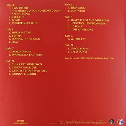 The Grateful Dead - Three From The Vault (4 LP, Gatefold LP Jacket, Remastered, Indie Exclusive) (4 LP) - Joco Records
