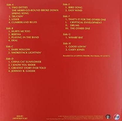 The Grateful Dead - Three From The Vault (4 LP, Gatefold LP Jacket, Remastered, Indie Exclusive) (4 LP) - Joco Records