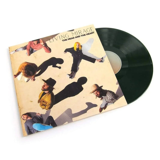 The Head And The Heart - Living Mirage (Transparent Green & Black Mi) (Indie Exclusive) (LP) - Joco Records