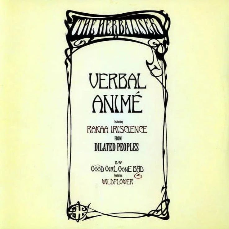 The Herbaliser - Verbal Anime Ft. Rakaa Iriscience* & Wildflower (12-Inch Vinyl Single) - Joco Records