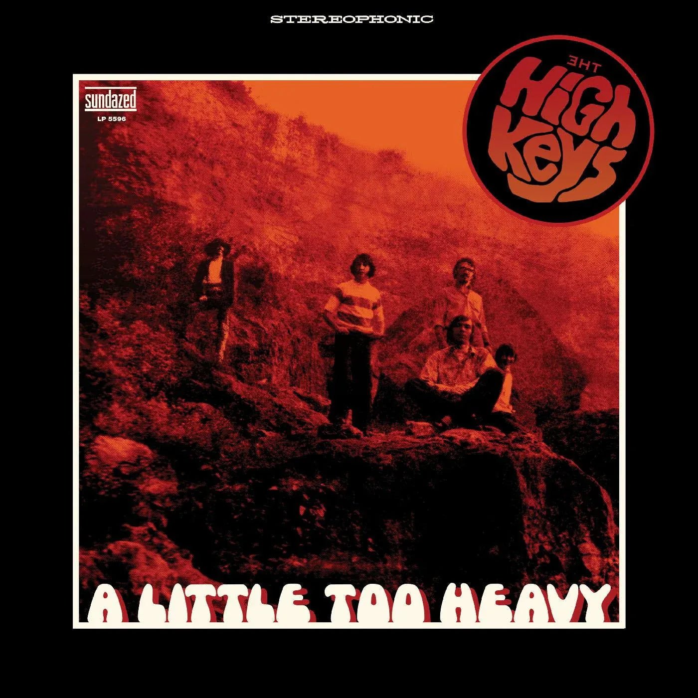 The High Keys - A Little Too Heavy (Orange Vinyl) (LP) - Joco Records
