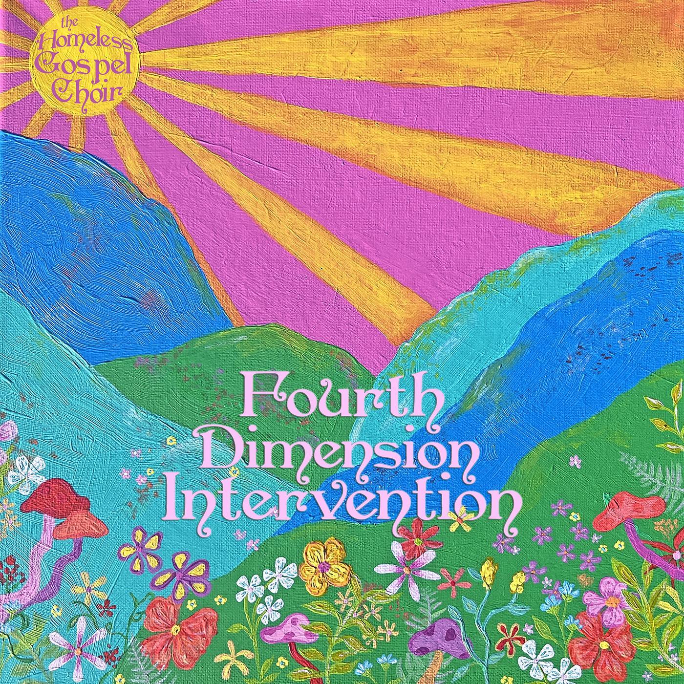 The Homeless Gospel Choir - Fourth Dimension Intervention (Seaglass Blue Vinyl) (LP) - Joco Records