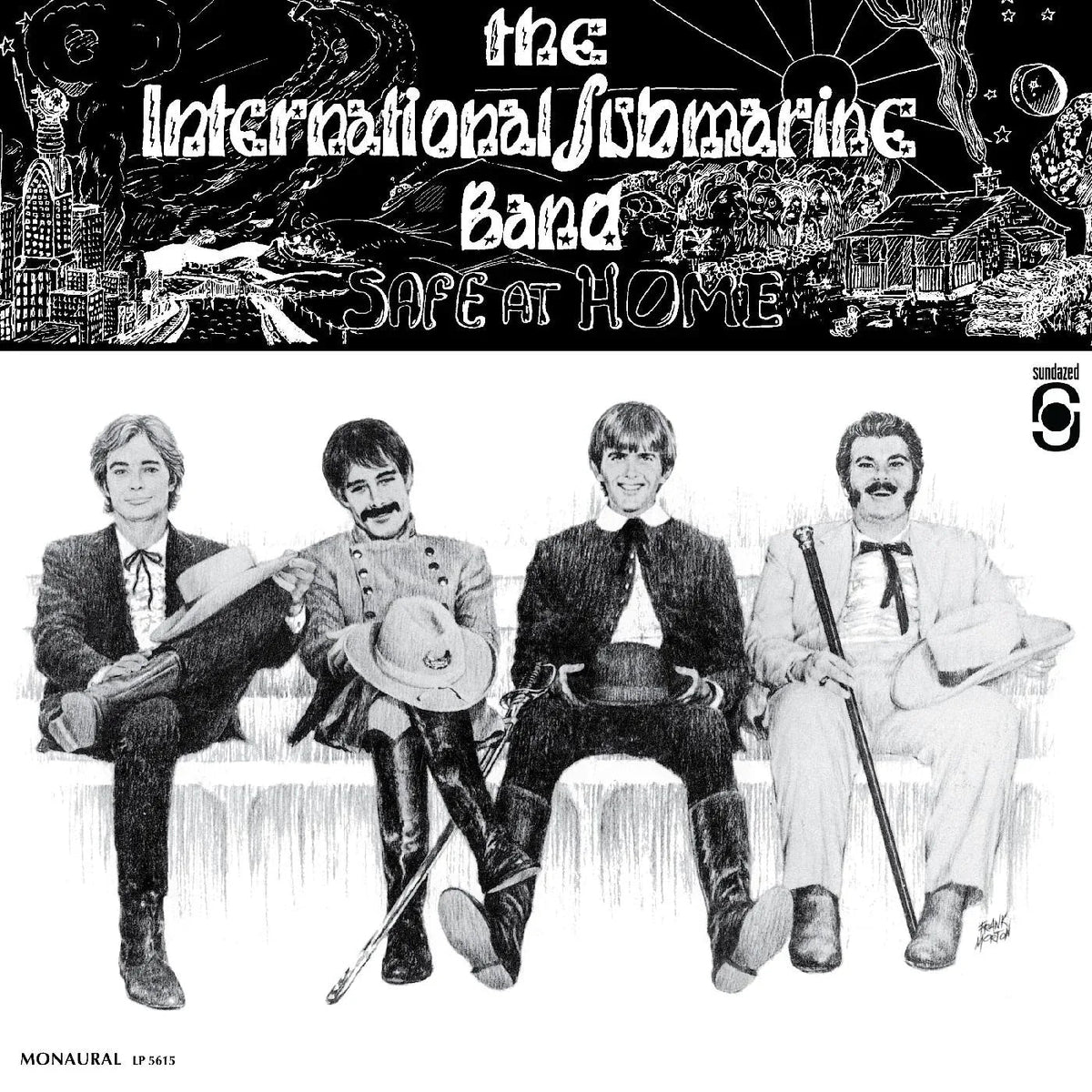 The International Submarine Band (Featuring Gram P - Safe At Home) (All Analog Mono Edition) (LP) - Joco Records
