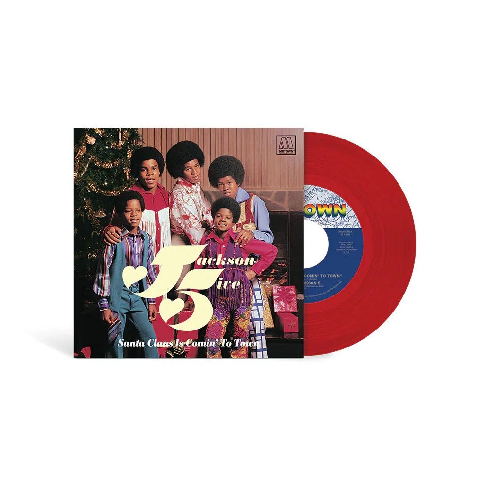 The Jackson 5 - Santa Claus Is Comin' To Town (Red 7" Single) (LP) - Joco Records