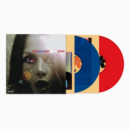 The Jesus and Mary Chain - Munki (Indie Exclusive, 180 Gram, Blue & Red Vinyl) (2 LP) - Joco Records