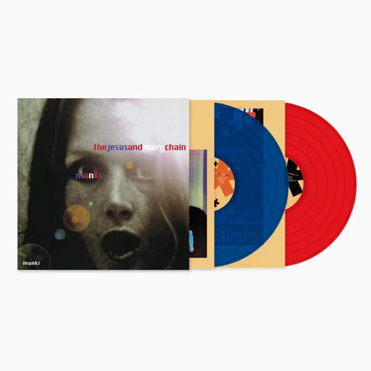 The Jesus and Mary Chain - Munki (Indie Exclusive, 180 Gram, Blue & Red Vinyl) (2 LP) - Joco Records