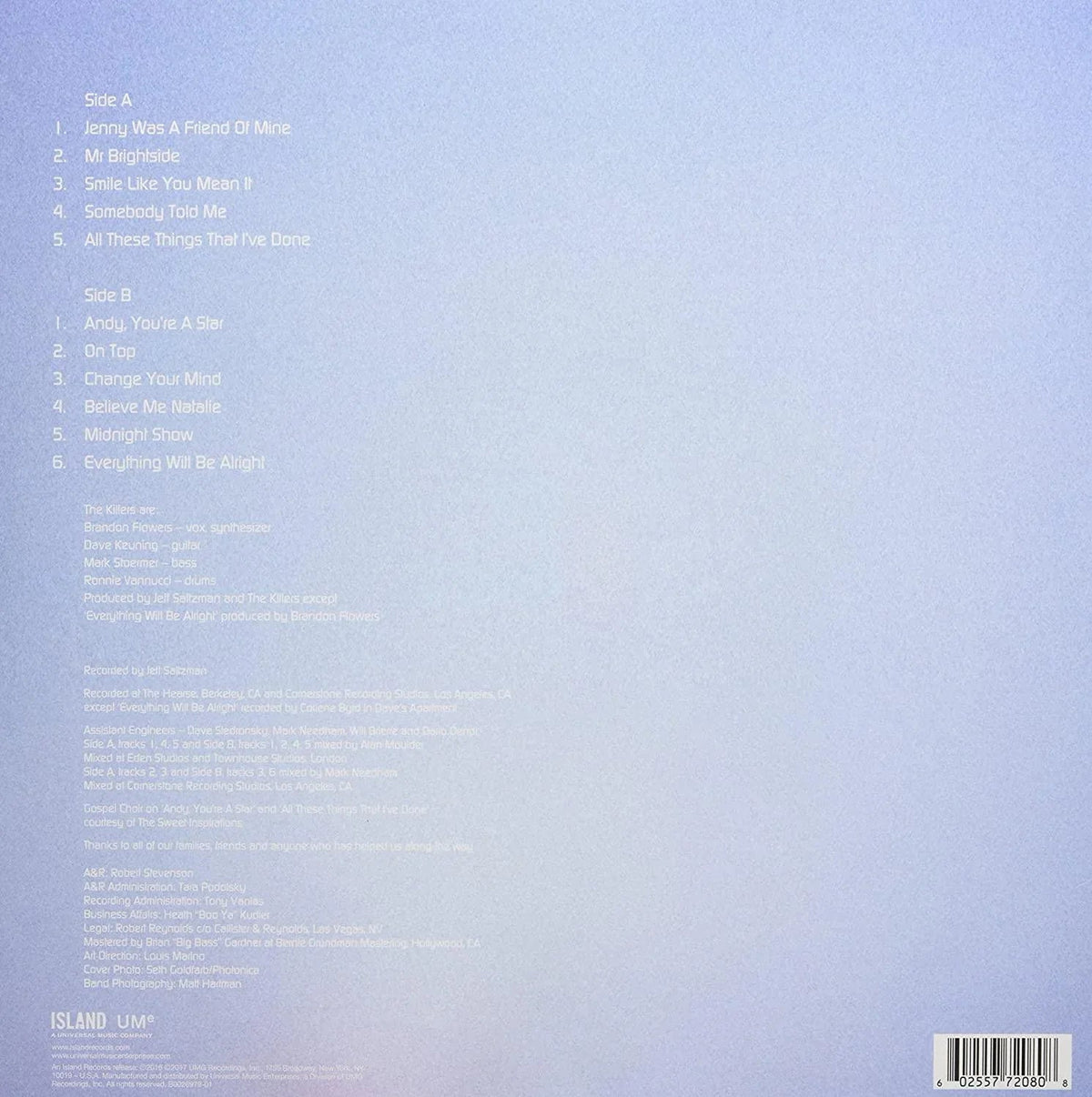 The Killers - Hot Fuss (180 Gram) (LP) - Joco Records