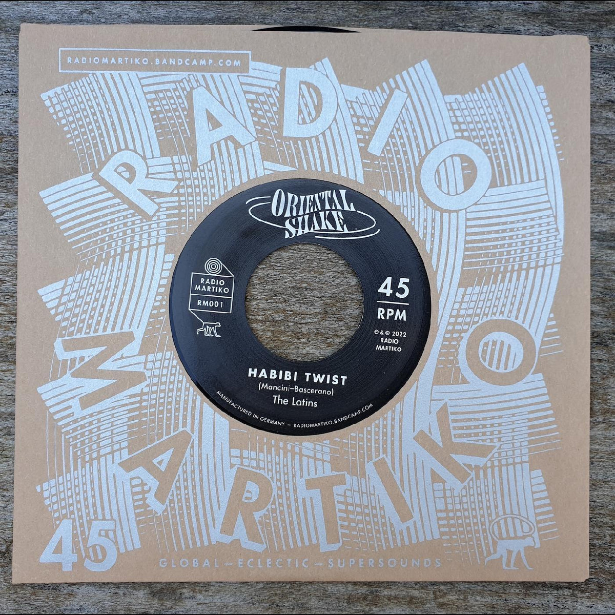 The Latins / Alba & Orchestre Aris - Habibi Twist / Alba's Shake (7-Inch Vinyl Single) - Joco Records