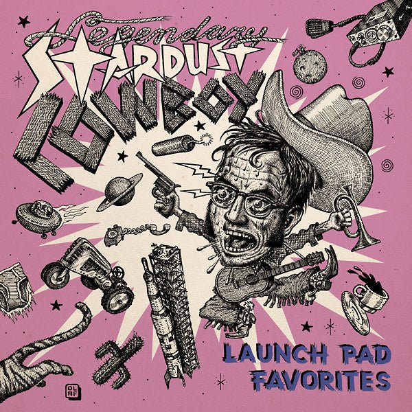 The Legendary Stardust Cowboy - Launch Pad Favorites (2 LP) - Joco Records