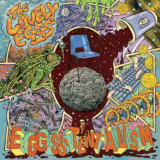 The Lovely Eggs - Eggsistentialism (Indie Exclusive, Transparent Blue With Coffee Splatter Vinyl)