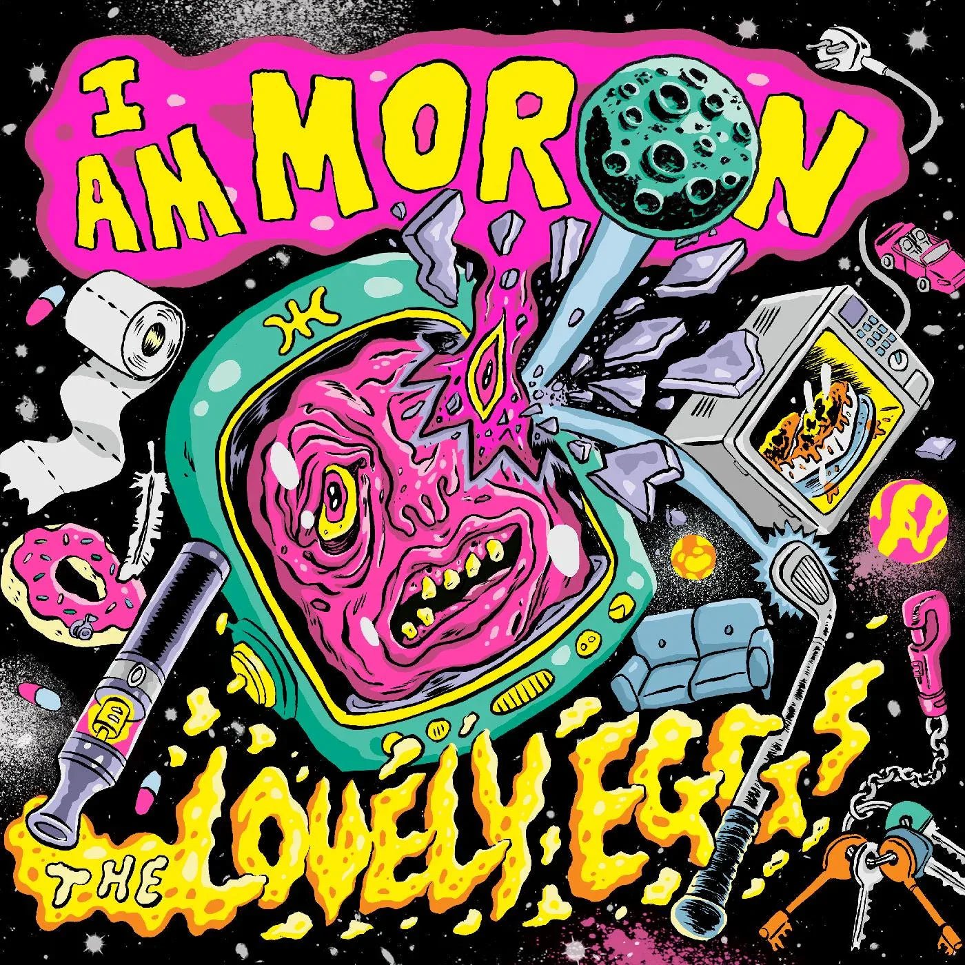 The Lovely Eggs - I Am Moron (Color Vinyl) (LP) - Joco Records