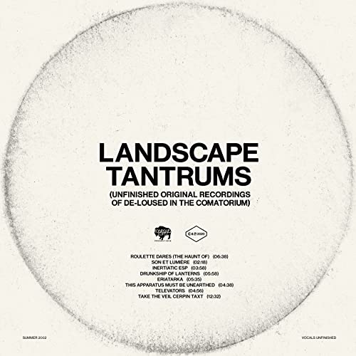 The Mars Volta - Landscape Tantrums - Unfinished Original Recordings Of De-Loused In The Comatorium (Black Vinyl) - Joco Records