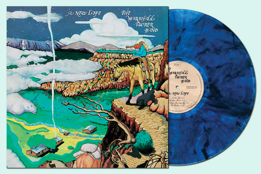 The Marshall Tucker Band - A New Life: 50th Anniversary Edition (Color Vinyl, Blue Smoke, Anniversary Edition) - Joco Records
