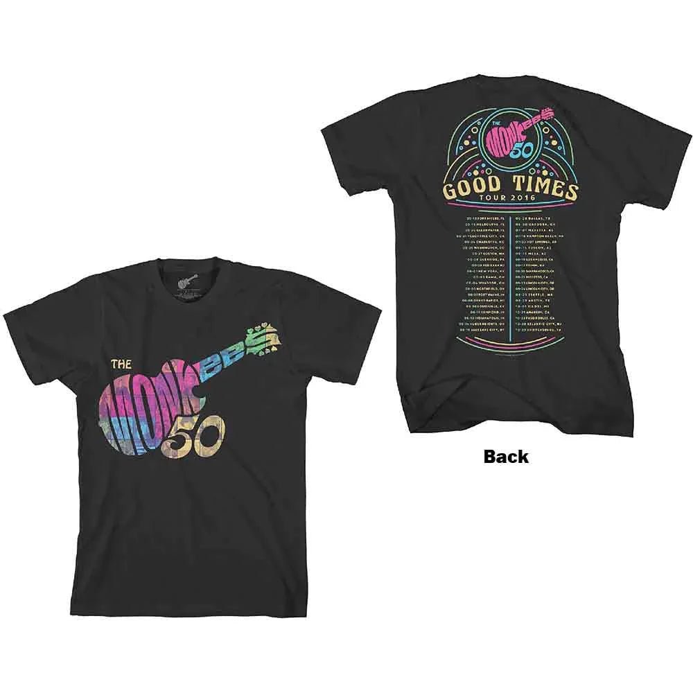 The Monkees - Guitar Discography (T-Shirt) - Joco Records