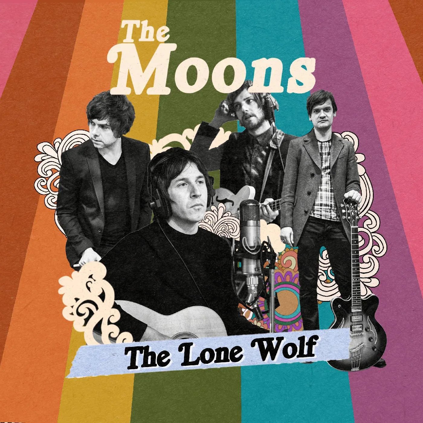 The Moons - The Lone Wolf (Red Vinyl) (7-Inch Single) - Joco Records