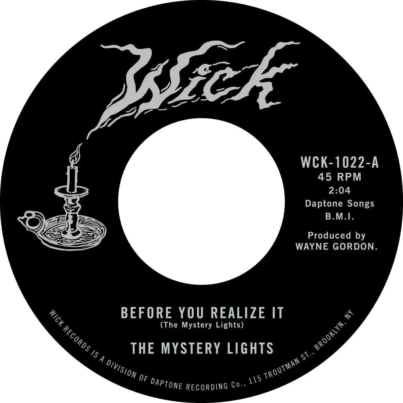 The Mystery Lights - Before You Realize It B/W Cerebral Crack (7-Inch Single) - Joco Records