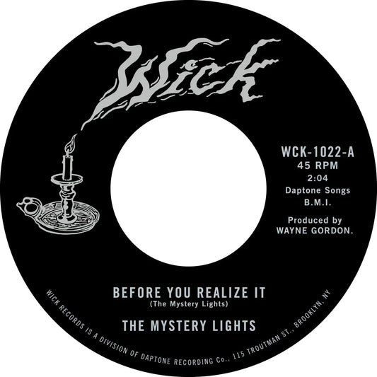 The Mystery Lights - Before You Realize It B/W Cerebral Crack (7-Inch Single) - Joco Records
