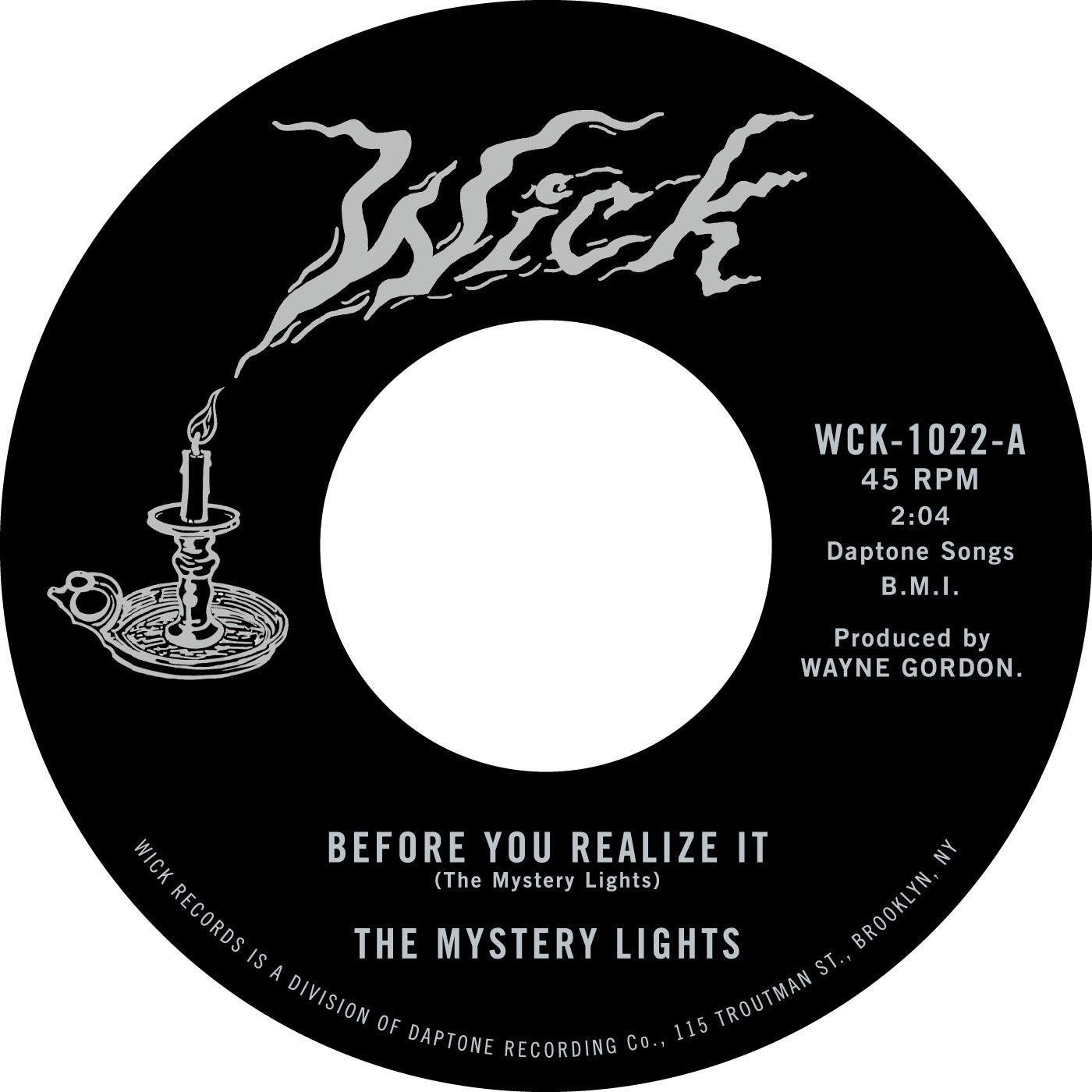The Mystery Lights - Before You Realize It B/W Cerebral Crack